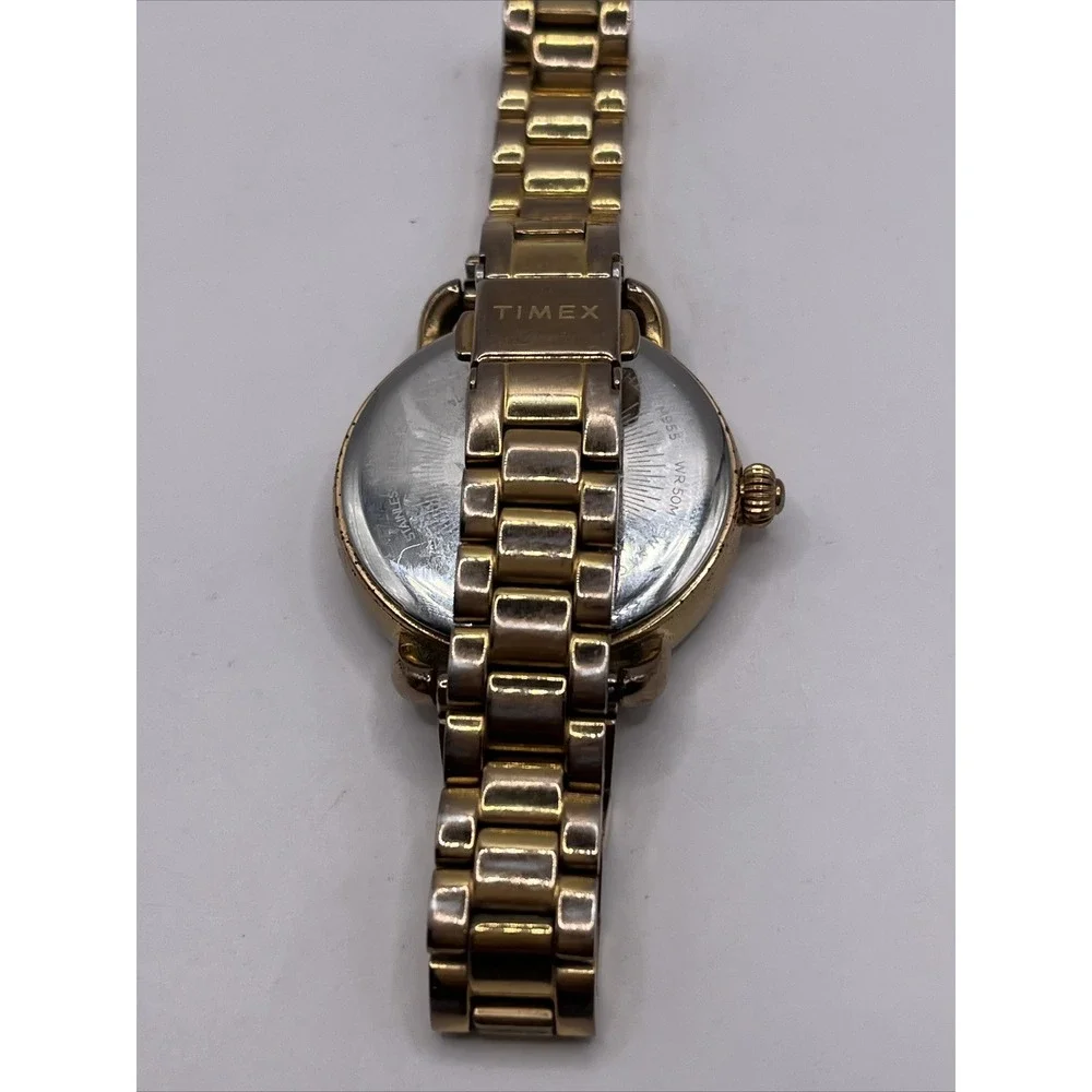 Timex TW2U14000 Rose Gold Stainless Steel Women's‎ Watch- New Battery